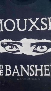 SIOUXSIE AND THA BANSHEES BAND SHIRTS