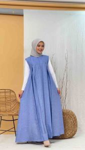Inner Dress Baju Hamil bahan Katun Madina by riZAru