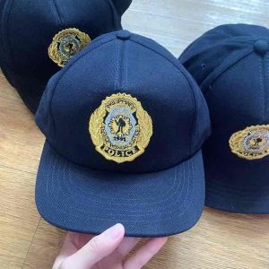 PNCO Police Cap Embroidered Badge | Philippine Police Cap | Pulis Cap | Uniform Style Cap | Adjustable Cap