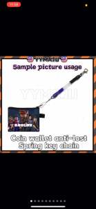 YYMAJU spring anti-lost key chain (coin wallet spring key chain)