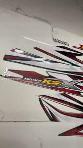 Bộ tem Wave RSX 110 đời 2010 màu đỏ hàng nhập Thái Lan chất lượng cao dành riêng cho dòng xe nà y tem màu sắc cực đẹp và bềngiá bán cực tốt bán lẻ như bán sỉ