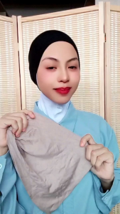 [ Cotton Jersey Wardah ] Inner Cotton Lembut Wardah Tutup Kepala Penuh / Anak Tudung Cotton Jersey Murah