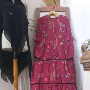 Irena fuchia by joza ready stok