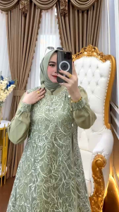 Esmira/ Halimah/ Erisa dress// Ready stok// Dress wanita terbaru 2024
