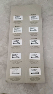 Bohlam Stop Belakang Rem Lampu Motor Honda 12V 25W Grand Mio Supra