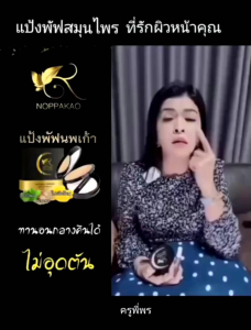 แป้งพัฟสมุนไพรนพเก้า - ราคา 690 บาท (ครูพี่พร)