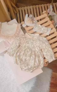 [TẶNG KÈM YẾM VÀ NƠ] BODY XÔ MUSLIN HOẠ TIẾT VINTAGE SIÊU SANG XỊN MIN BOUTIQUE. ĐẦM ĐẦY THÁNG THÔI NÔI SINH NHẬT CHỤP HÌNH ĐI TIỆC QUÀ TẶNG CHO BÉ GÁI