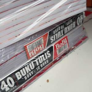 COD buku tulis bobi Boxi 40 lembar isi 10 pcs model panjang atau boxi