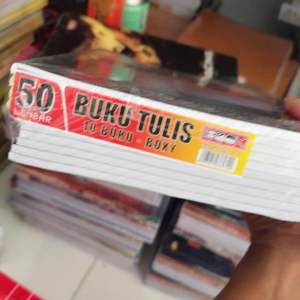 COD Buku Tulis Boxy Besar 50 Lembar Isi 10 Pcs