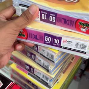 COD Buku tulis isi 50lbr DODO harga perbungkus 10pc cuma ⬇️ Harga Perbungkus 10 Pcs Notebook Stationery Berkualitas Pengiriman Pilihan Ekonomi Produk Dengan Garansi - Lazada