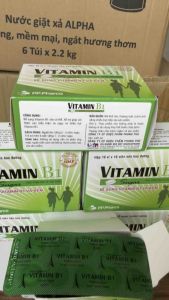 Vitamin b1 hộp 100 viên pp pharco hỗ trợ ăn ngon ngủ ngon suy nhược cơ thể