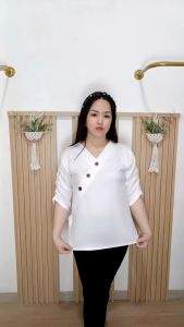 JJJ LYN - Blouse Sunmy Atasan Wanita Atasan Kasual Atasan Kerja