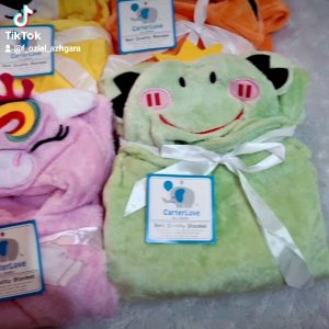 TERLARIS !!! SELIMUT BAYI KARAKTER ANIMAL / SELIMUT BAYI CARTERS / SELIMUT BAYI BONEKA