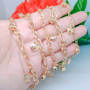 Gelang Rantai Jurai Wanita Dewasa Premium Simpel Elegan Cocok Untuk Harian