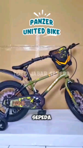 Sepeda Anak Laki laki BMX UNITED BIKE PANZER 16 Inch Sepeda Anak Usia 4 6 Tahun