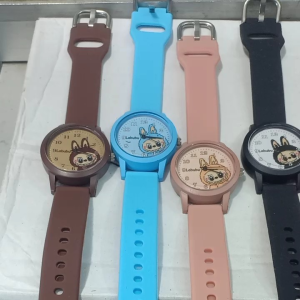 Jam Tangan Fasion  LABUBU Karet Pria dan Wanita - Jam Tangan Karet Model  Terbaru - Free Batrai Cadangan - Bisa Bayar Ditempat (COD)