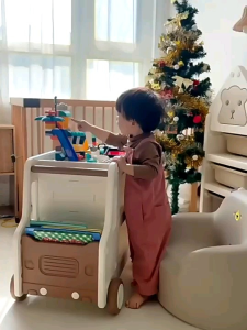 Rak + trolley + storage box + building block CT6-19