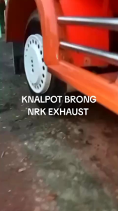 KENALPOT BRONG UNTUK PEMAKEAN TRUK TURBO DAN NON TURBOBAHAN GALVANIS TEBAL