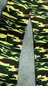 Celana Olahraga Kargo Army Celana Senam Rok Doreng Wanita