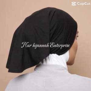 Inner Magic Premium Cotton Jersey Lembut & Selesa Sesuai Untuk Pelbagia Gaya Dusty pink Kain Jersey premium wanita inner Tudung