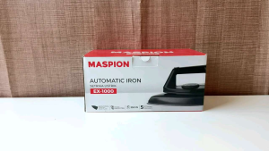 Setrika Maspion EX-1000 Original: Desain Ergonomis & Pakaian yang Rapi