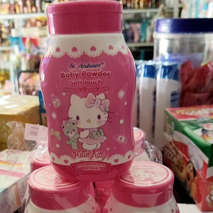 แป้งฝุ่นโรยตัวเซ็นแอนดรูว์ เบบี้ พาวเดอร์ ชอฟทัช สูตรลดความอับชื้น อ่อนโยน นุ่มละมุน ปริมาณสุทธิ50กรัม บรรจุ6กระป๋อง/แพค