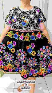 ALADDIN BAJU BATIK KLOK BOBOK / BAJU DRESS / BAJU BATIK TIDUR FREE SIZE GOOD QUALITY..