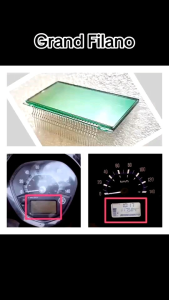 Grand Filano  “จอไมล์ บอกครบทั้งความเร็ว น้ำมัน สถานะรถ ชัดเจนทุกการขับขี่” สินค้าคนไทย 100%