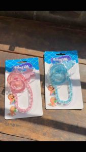 BAbes Life Silicone Pacifier with Chain: Easy-to-Clean Pacifier for Comfortable Baby