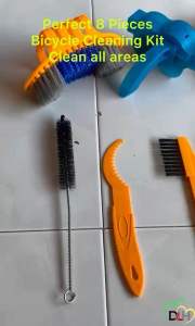 New upgrade 8 Pieces Bicycle Cleaning Kit Ship from Singapore