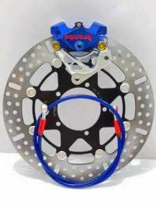 PAKET KALIPER+PIRINGAN+ BREKET VIXION UK.300mm + SELANG +Baut