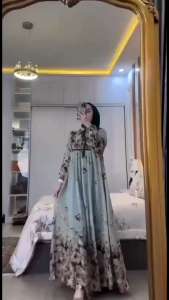 Z SERLY DRESS GAMIS STANDAR LD 110CM GAMIS JUMBO LD 120CM GAMIS REMAJA DEWASA BUSUI GAMIS RAYON FASHION WANITA