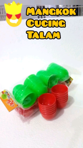 PROMO ISI 12 PCS - CETAKAN KUE TALAM / MANGKOK / PUDING / COKLAT BAHAN PLASTIK