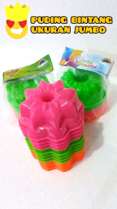 PROMO CETAKAN KUE BINTANG UKURAN JUMBO BAHAN PLASTIK (isi 12 pcs)