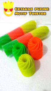 PROMO ISI 12 PCS - CETAKAN KUE | BOLU TWISTER PER-LUSIN BAHAN PLASTIK