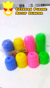 PROMO 12 PCS CETAKAN KUE  | PUTU AYU | APEM | PUDING | BOLU KUKUS MOTIF BULAT BAHAN PLASTIK