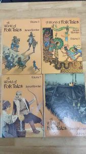 #นิทานพื้นบ้าน(ภาษาอังกฤษ) #นิทานมือสอง A World of Folk Tales โดย James Riordan