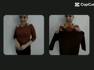 RM KOREAN STYLE HALTER KNITTED BLOUSE FOR WOMEN