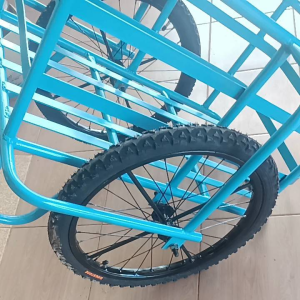 รถเข็นต้นไม้คอกเหล้กเส้นปะปาปรายเรียบโครง1/2(4หุน)