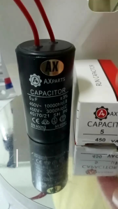 5 uf 450VAC WASHING RUNNING CAPACITOR