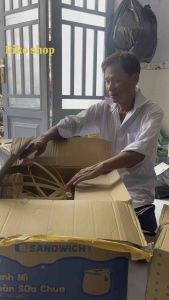 Gánh tre nhỏ trang trí nhà cửa