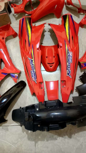 COVER BODY FULLSET BODI HALUS KASAR HONDA KARISMA X KARISMA D MERAH