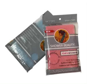 ใหม่!! ( เกาหลี ) ผ้าขัดผิว ผ้าขัดตัว body wash towel ที่ขัดตัว ผ้าขัดผิวกาย ชนิดหยาบ ผ้าขัดตัวอาบน้ำ เกาหลี ผ้าขัดขี้ไคล ผ้าขัดหลัง SHOWER BEAUTY ผืนเดียวครบขัดผิวสะอาด Shower scrub towel แม้ในจุดที่ยากต่อการขัด