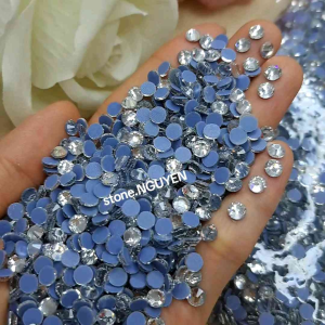 ĐÁ ỦI NHIỆT_ĐÁ ĐÍNH ÁO TRANG TRÍ MAY MẶC_ĐÁ MÀU MÀU TRẮNG. LOẠI A