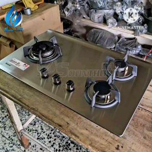 เตาแก๊สฝังเคาเตอร์ 3 หัว RINNAI รุ่น RB-73TS