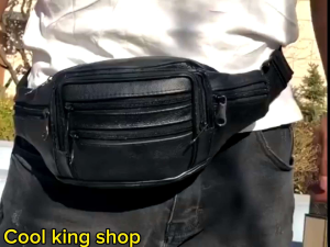 Genuine Leather Mens Waist Bag: The Ultimate Travel Companion