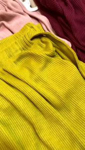 CELANA KULOT HIGHWAIST KNIT WANITA TALI KOREAN STYLE REAL PICT