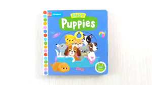 Campbell Busy Puppies Push Pull Slide Board Book