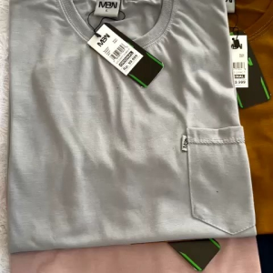 MBN Baju Kaos Pocket isi 4 pcs Semi-katun 24s