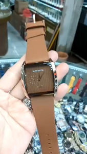 BRAUN BUFFEL...Jam Tangan Pria Keren New Strap Kulit 42cm Grade Super